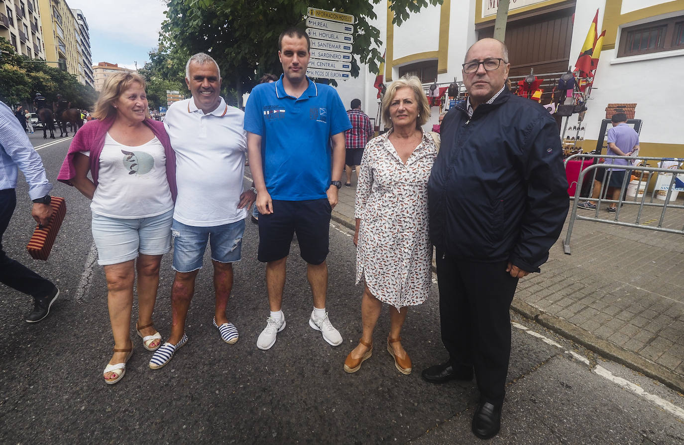 María Isolina de La Fuente, Fernando Ortiz, Fernando Ortiz, Isabel Sánchez y Claudio Acebo.