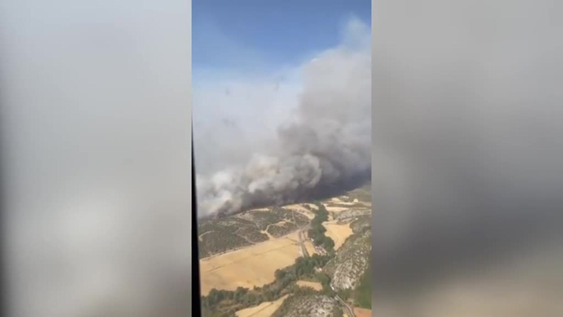 Destrucción y desolación en los pueblos burgaleses arrasados por el fuego