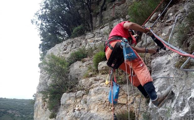 Inaugurada una nueva vía ferrata para todos los públicos en Valderredible