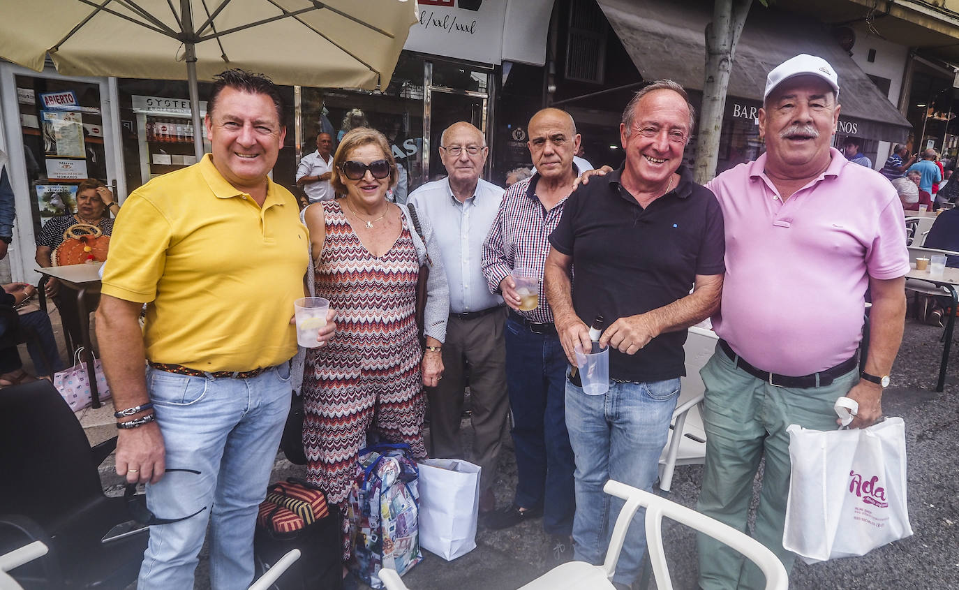 Poli Gutiérrez, Isabel Muñiz, José Manuel Gutiérrez, Faustino Mogrovejo, José María Manzanares y Paco Santiago.