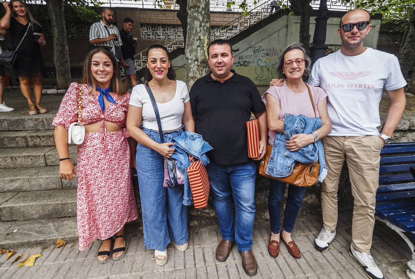 Laura Morante, Rosa María Díaz, David García, Ana Álvarez y Fernando Díaz.