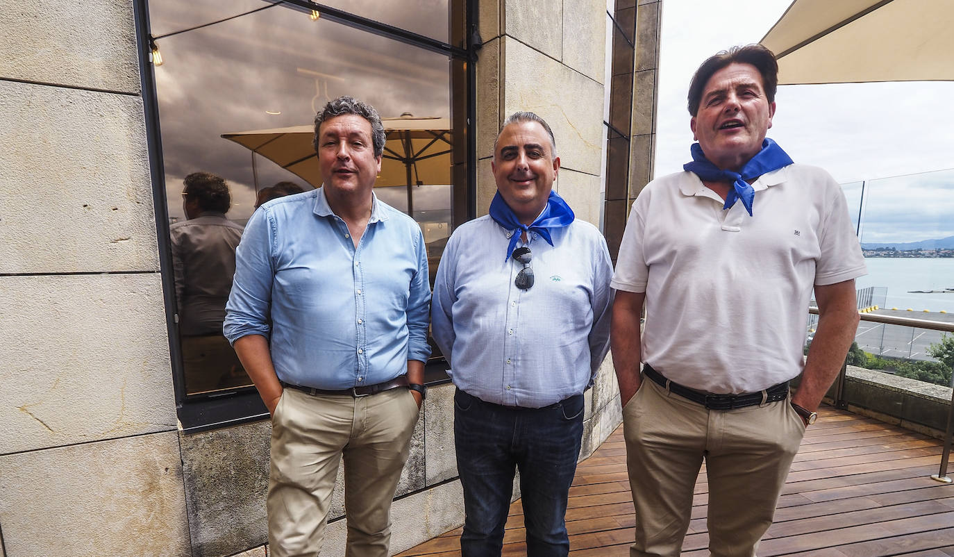 Íñigo Fernández, Roberto Media y Pedro Gómez. 