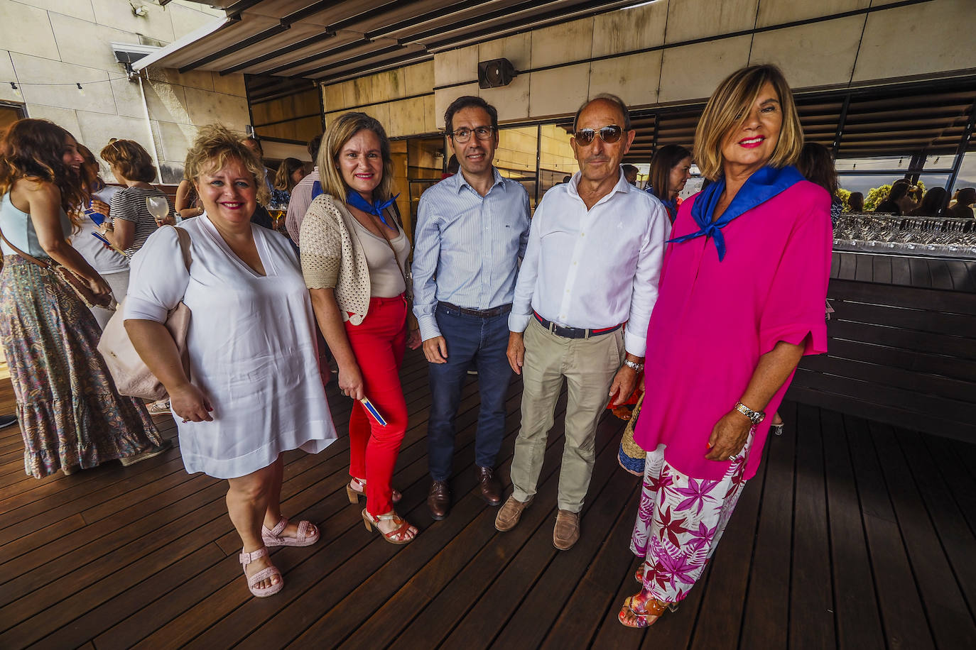 Gema Ibáñez, Yolanda García Fernández, Luis Fernández, José Ramón Castanedo y Tere Fernández. 