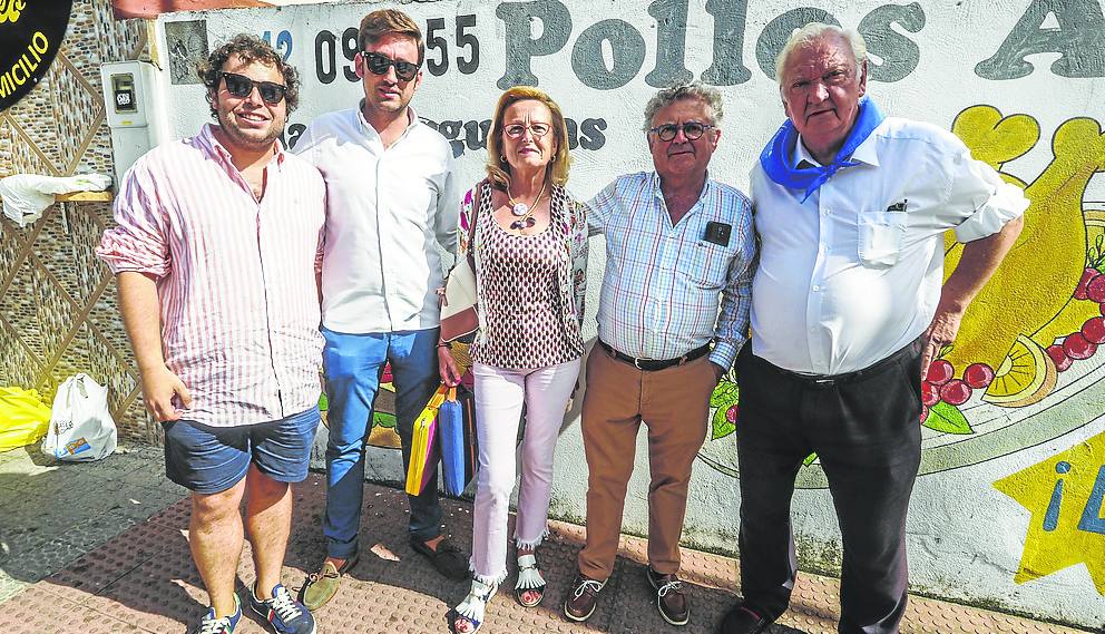 Miguel Moncalián, Fernando De La Iglesia, Carmen Revuelta, Alfredo De La Iglesia y Fernando Pérez.