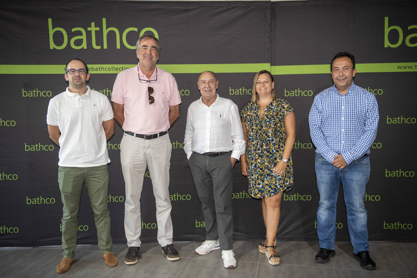 Jesús Peña, Fernando Martínez, José López, María Rosa Viota y Carlos Fernández. 