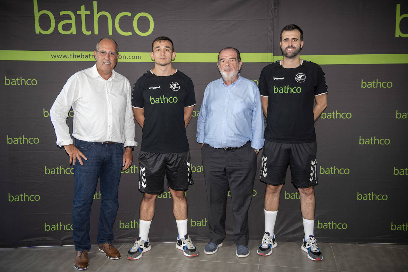 Alfredo Abarca, Nacho Torrescusa, Antonio Gómez y Javier Campo. 