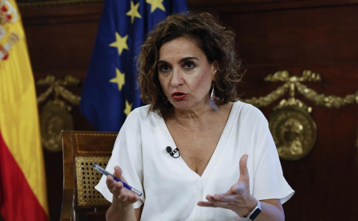 La ministra de Hacienda y nueva número dos del PSOE María Jesús Montero 