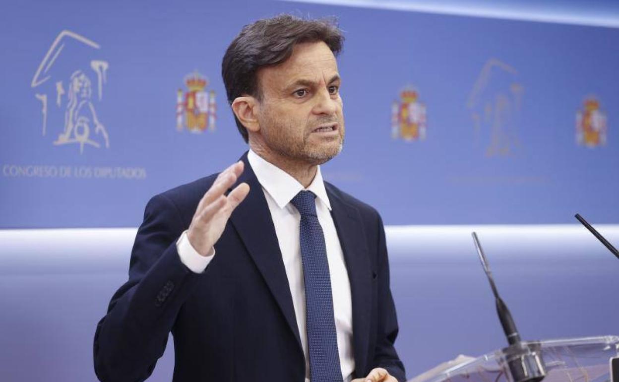 El presIdente del grupo confederal de Unidas Podemos en el Congreso, Jaume Asens.