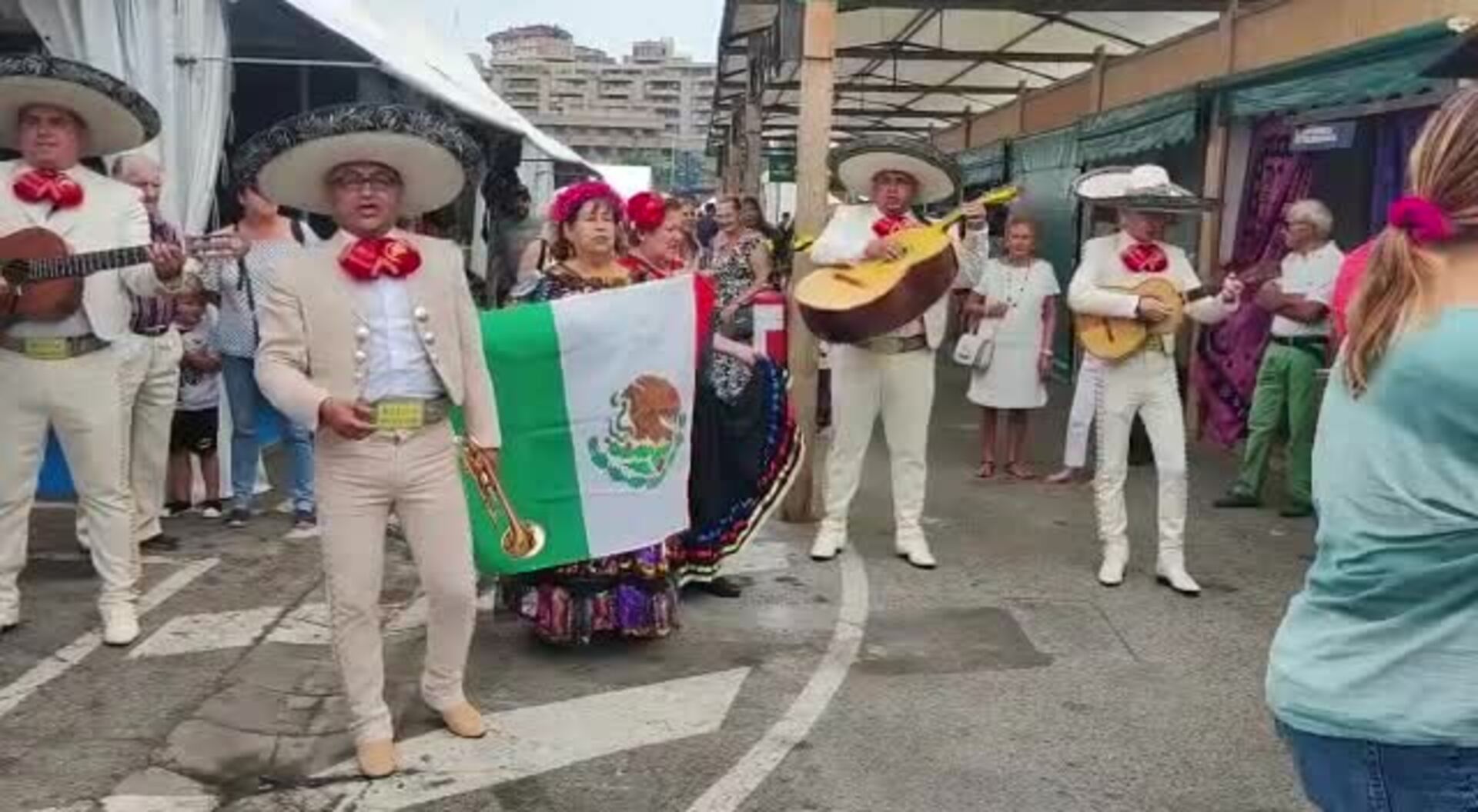 Mariachis en el Festival Intercultural de las Naciones
