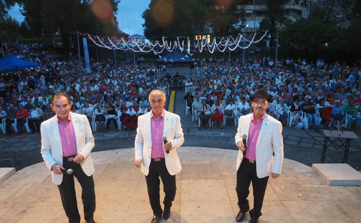 'Los Carabelas' en el auditorium en 2019 