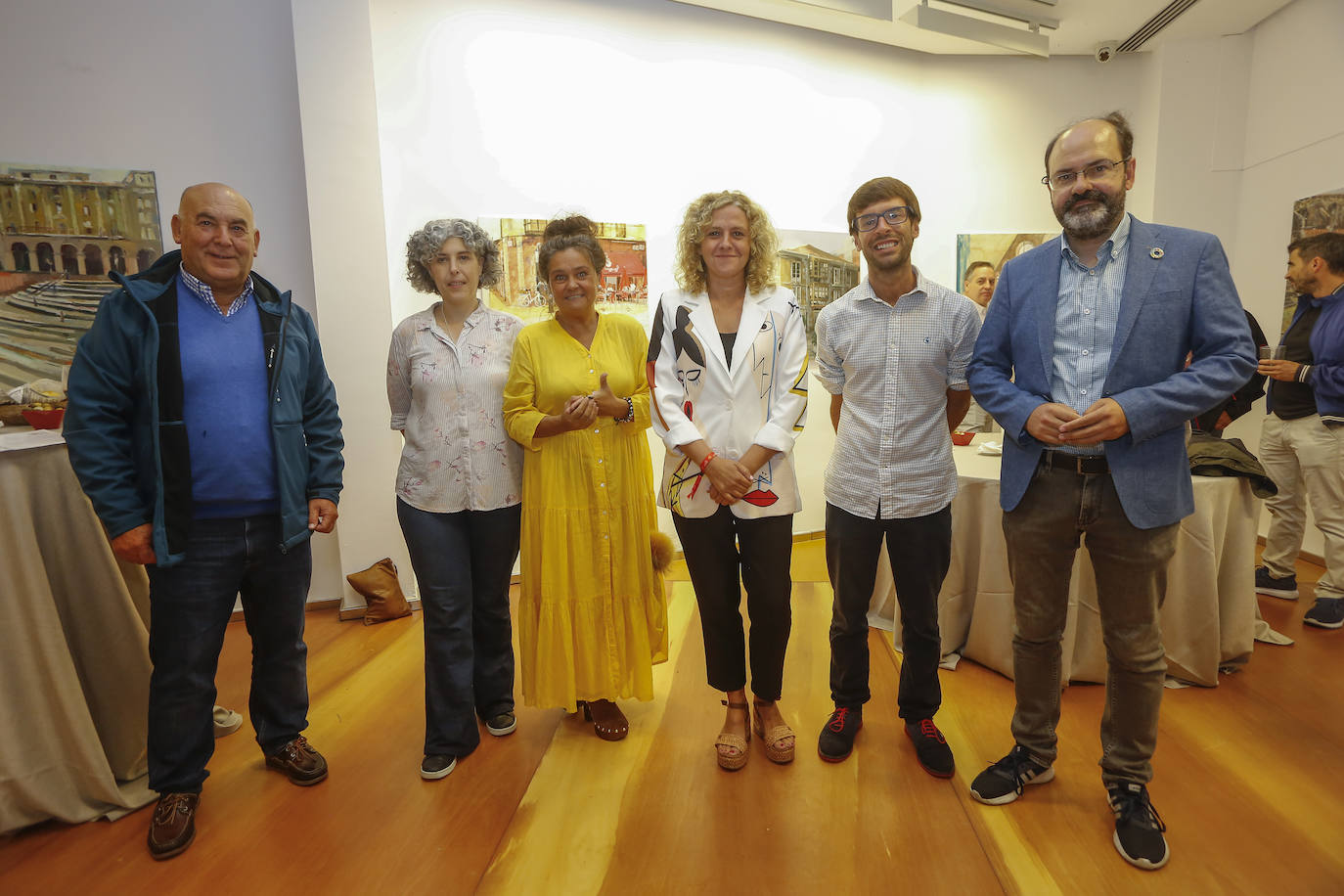 Fernando Bustillo, Laura Romano, Esther Vélez, Patricia Portilla, Borja Sainz y José Luis Urraca.