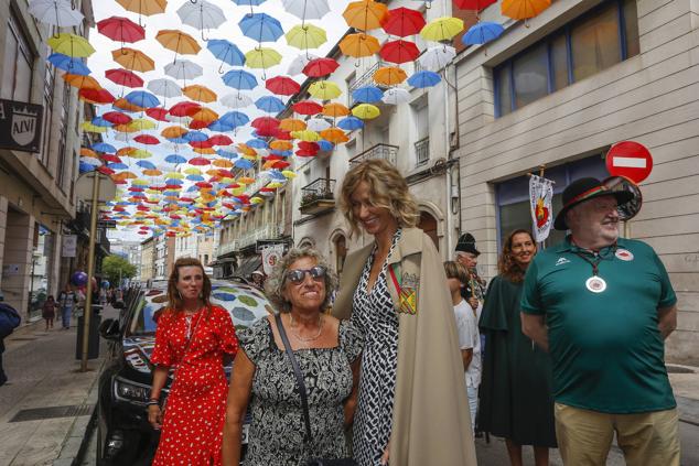 Susanna Griso participó en todos los actos alrededor de la jornada