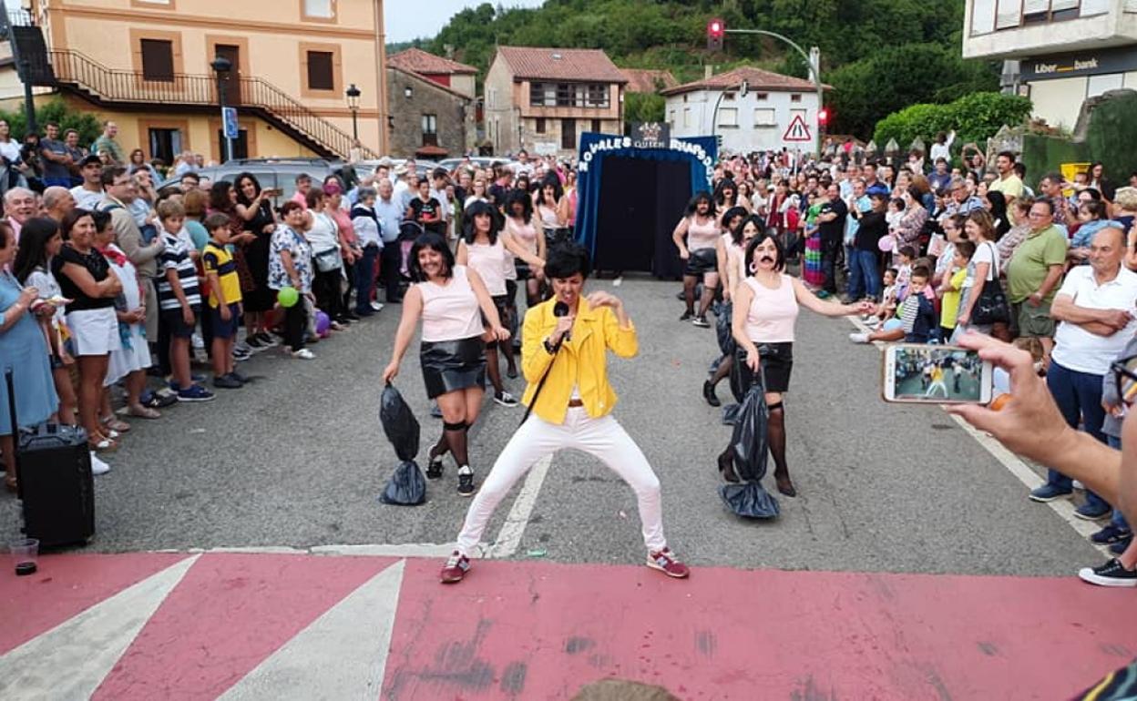 Una de las escenificaciones de la última edición de la fiesta.