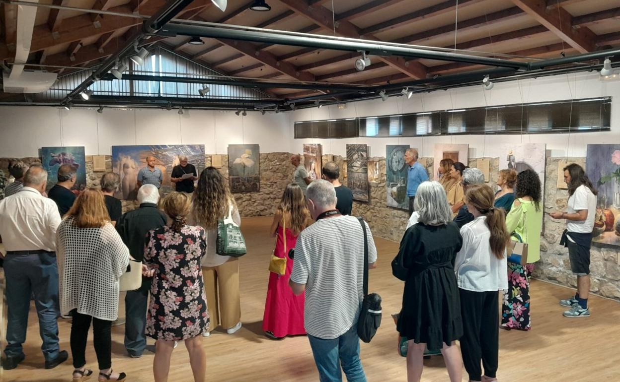 Exposición en El Torco, de Suances. 