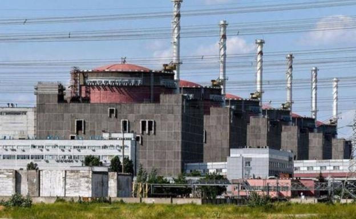 La central nuclear de Zaporiyia, en Ucrania. 