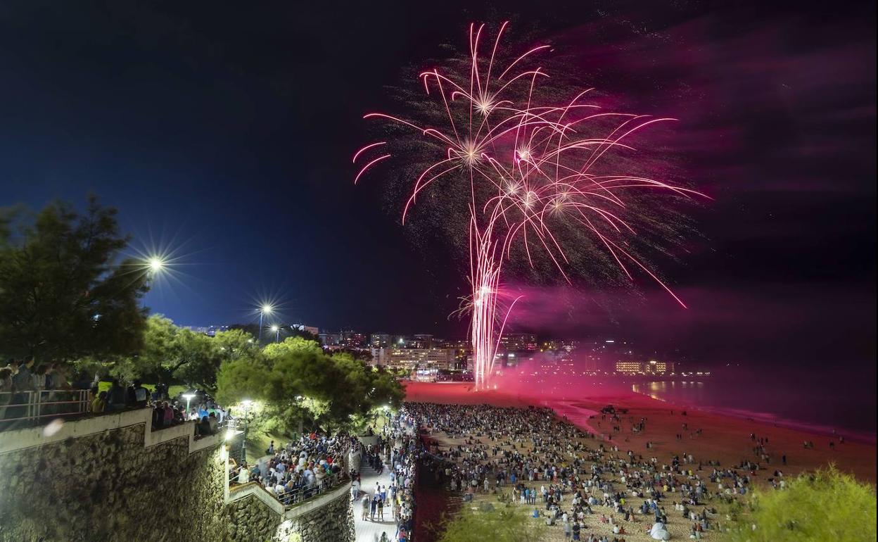 Todo listo para los últimos fuegos del verano en Santander