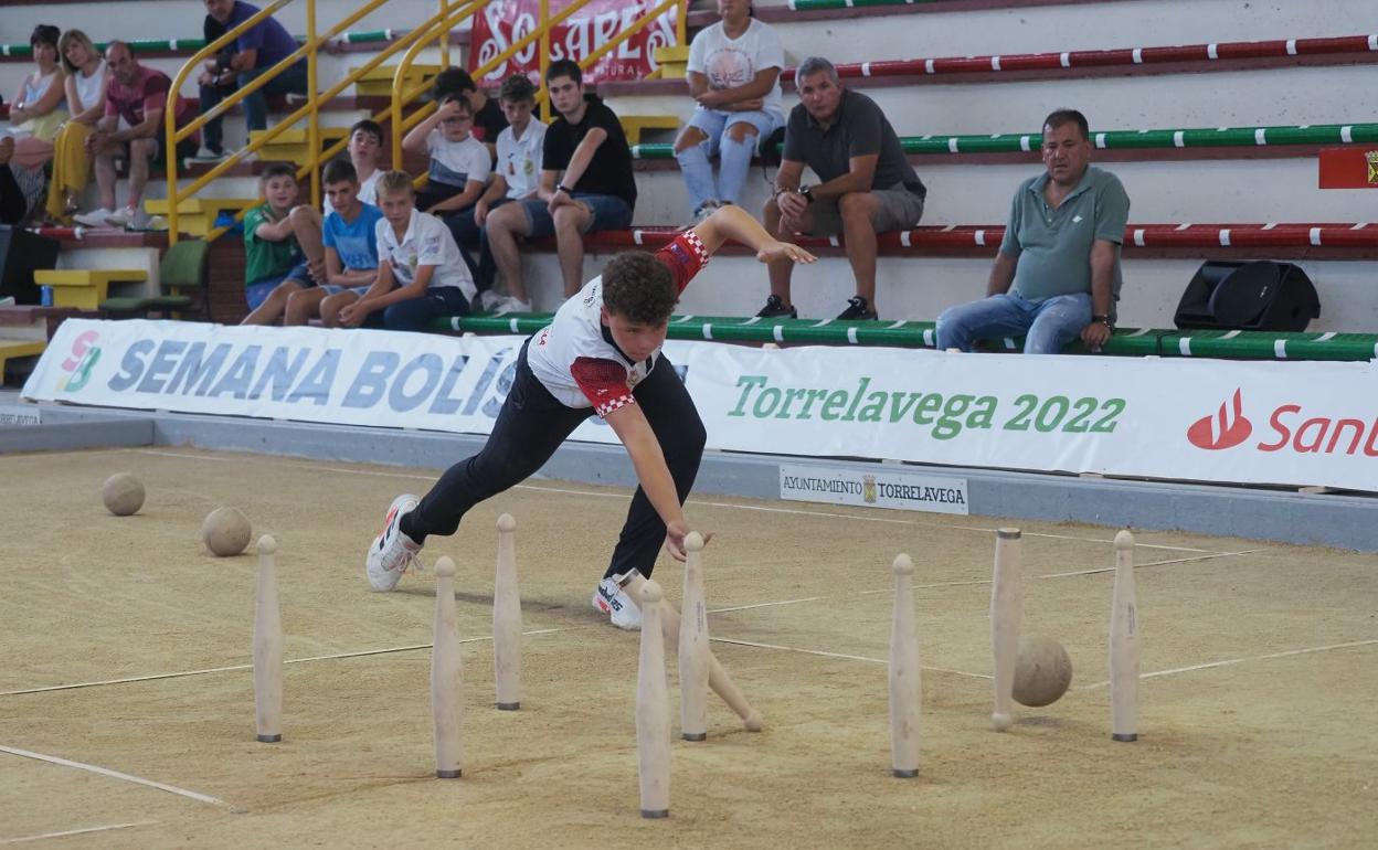 David García se proclamó campeón de españa en categoría infantil. 