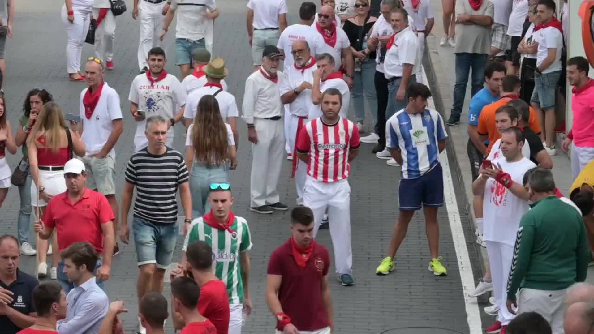 Segundo encierro de las fiestas de Ampuero