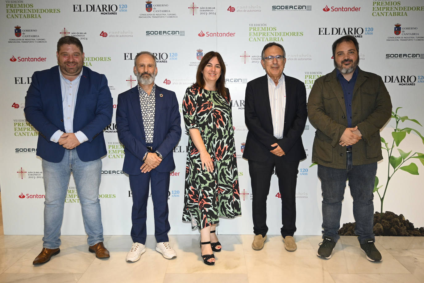 Mario Ordorica, Gustavo García, Silvia Abascal, José Manuel Cruz Viadero y José Carlos Ceballos.