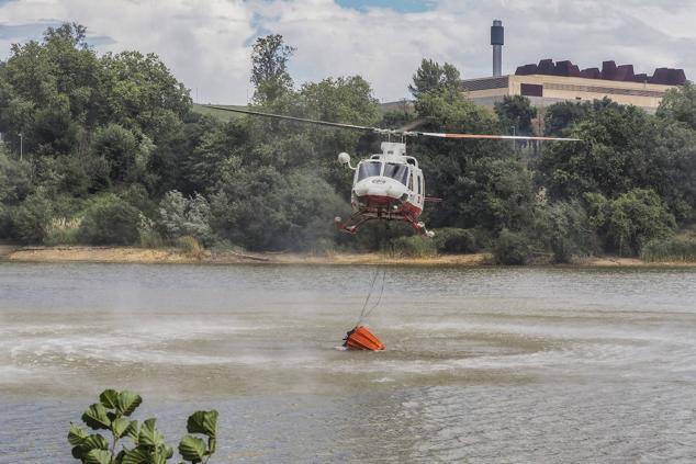 Imágenes del helicóptero del Gobierno de Cantabria.