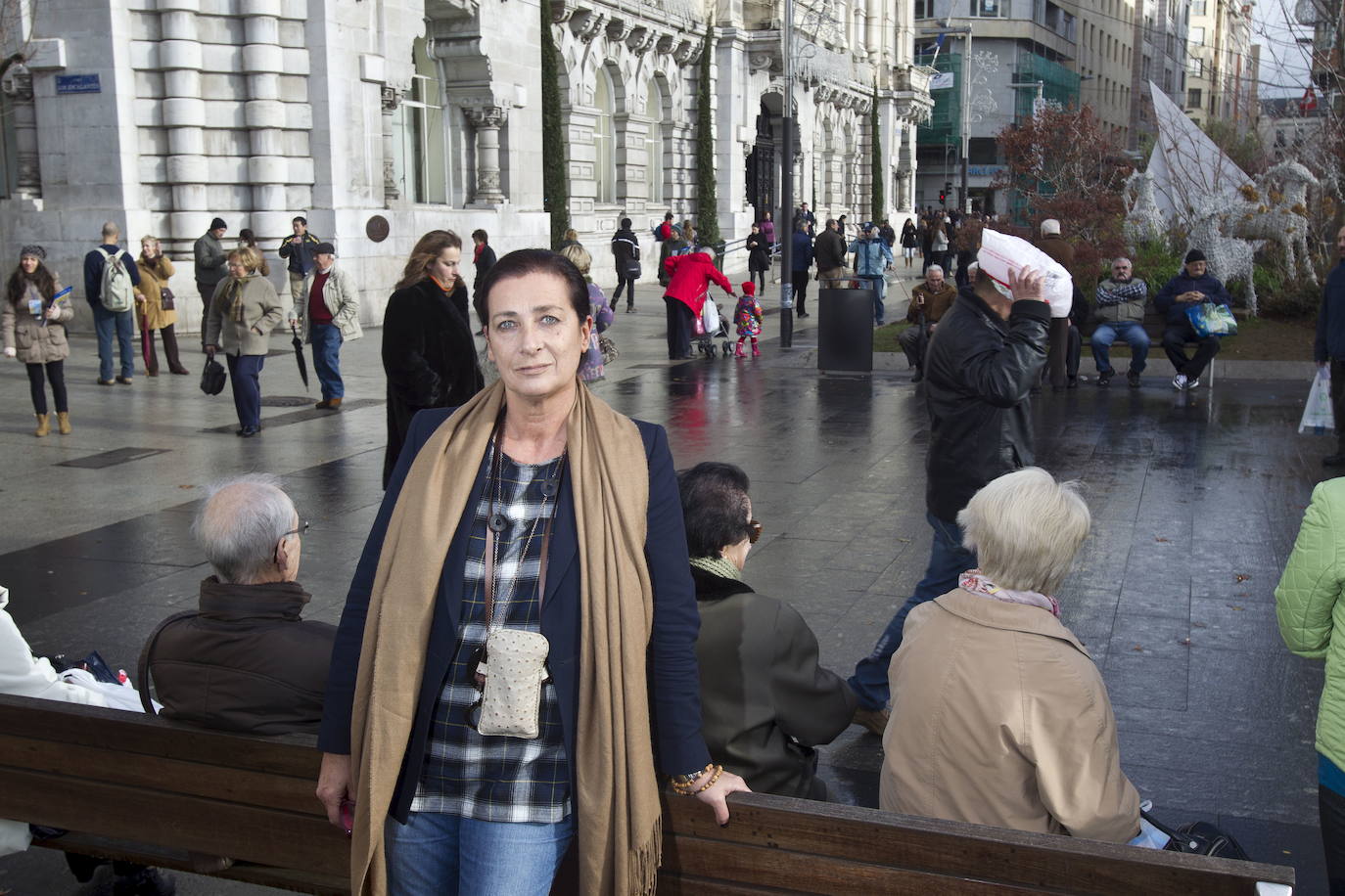 20/12/2013. Carmen Ruiz Lavín, concejala de Barrios, Participación Ciudadana, Dinamización Social, Inmigración, Cooperación al Desarrollo y Servicios Generales del Ayuntamiento de Santander