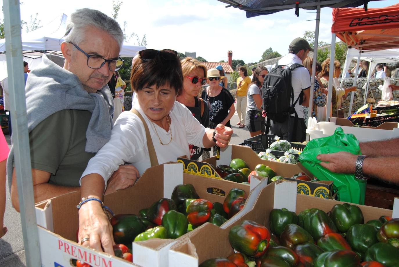 Fotos: Miles de visitantes en la la Feria del Pimiento de Isa en Arnuero