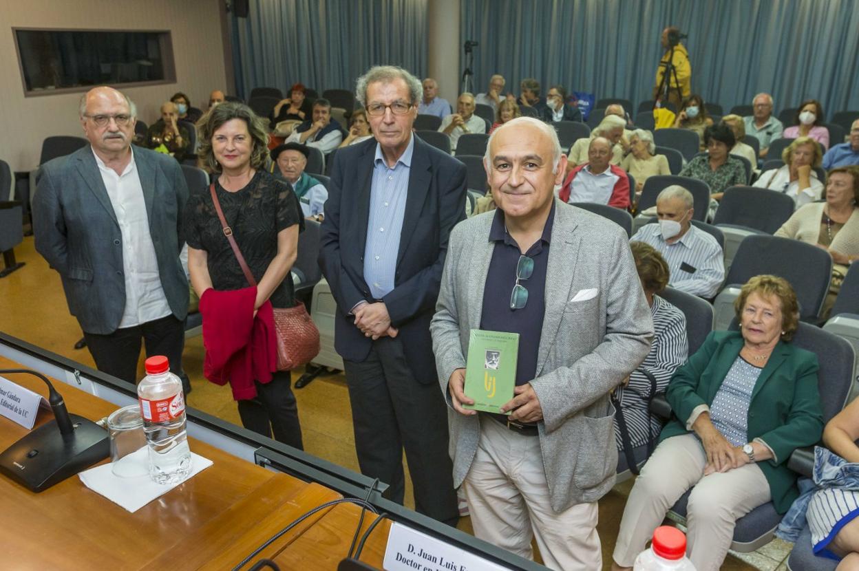 Carlos Nieto, Bélmar Gándara, Manuel Ángel Castañeda y Juan Luis Fernández.