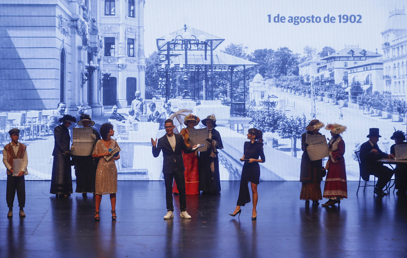 Un momento de la gala celebrada en el Palacio de Festivales este miércoles.