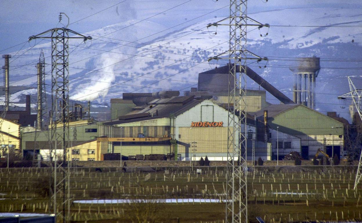 Instalaciones de Sidenor en Reinosa en 2018, donde en la actualidad mantiene una planta de laminación de acero.