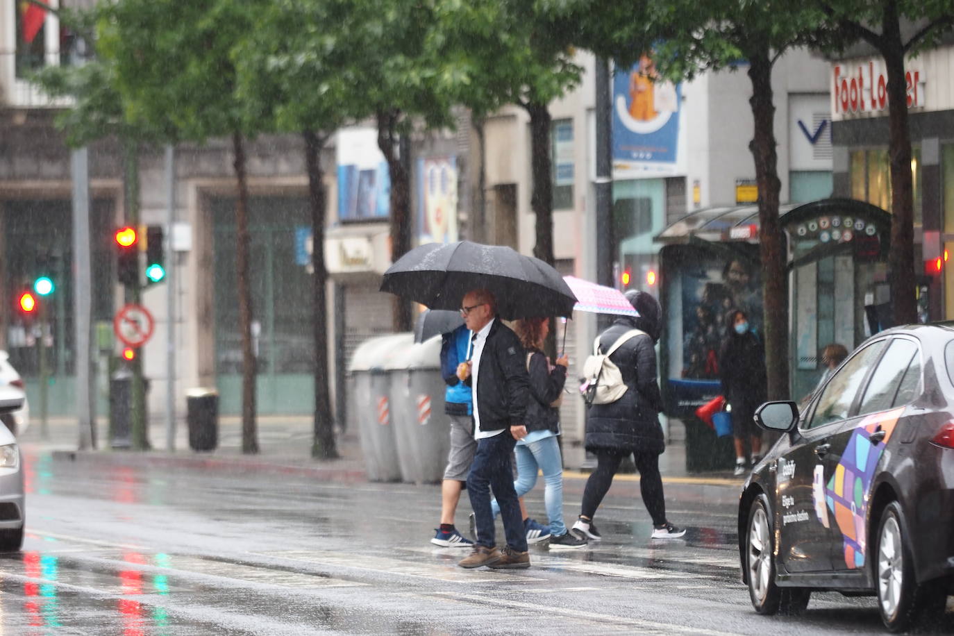 Fotos: La lluvia llega a Cantabria un día después de entrar el otoño