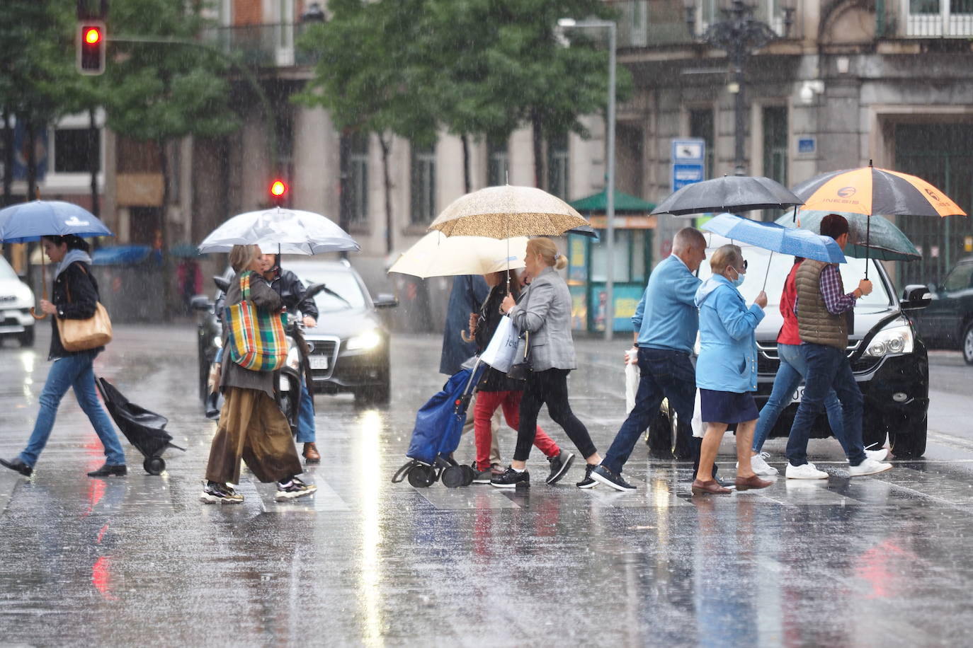 Fotos: La lluvia llega a Cantabria un día después de entrar el otoño