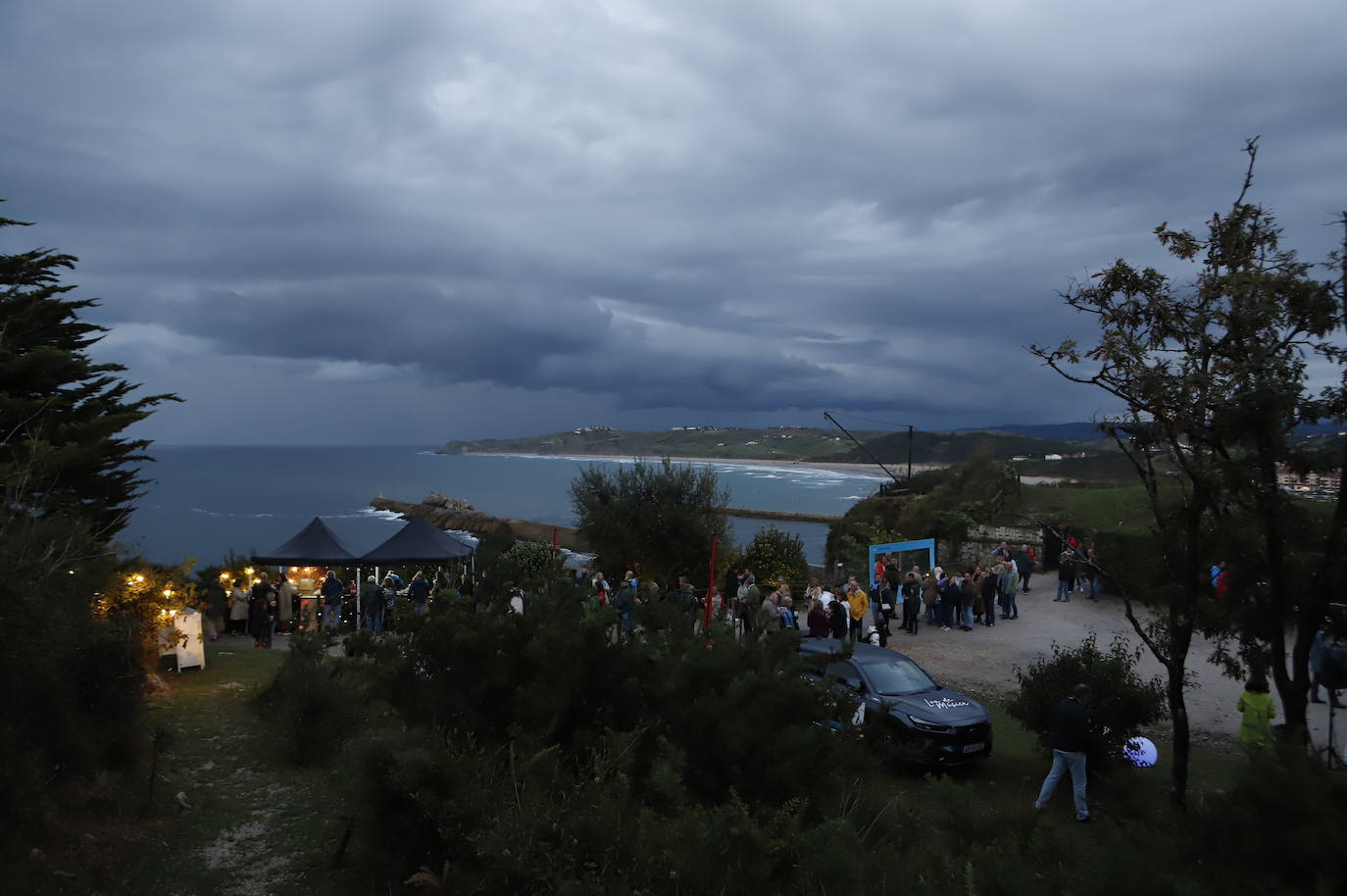 Fotos: Los Secretos, en el faro de San Vicente de la Barquera