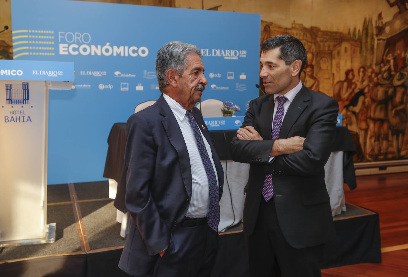 Miguel Ángel Revilla impartió la conferencia 'Combatiendo el pesimismo' en el Foro Económico de El Diario Montañés