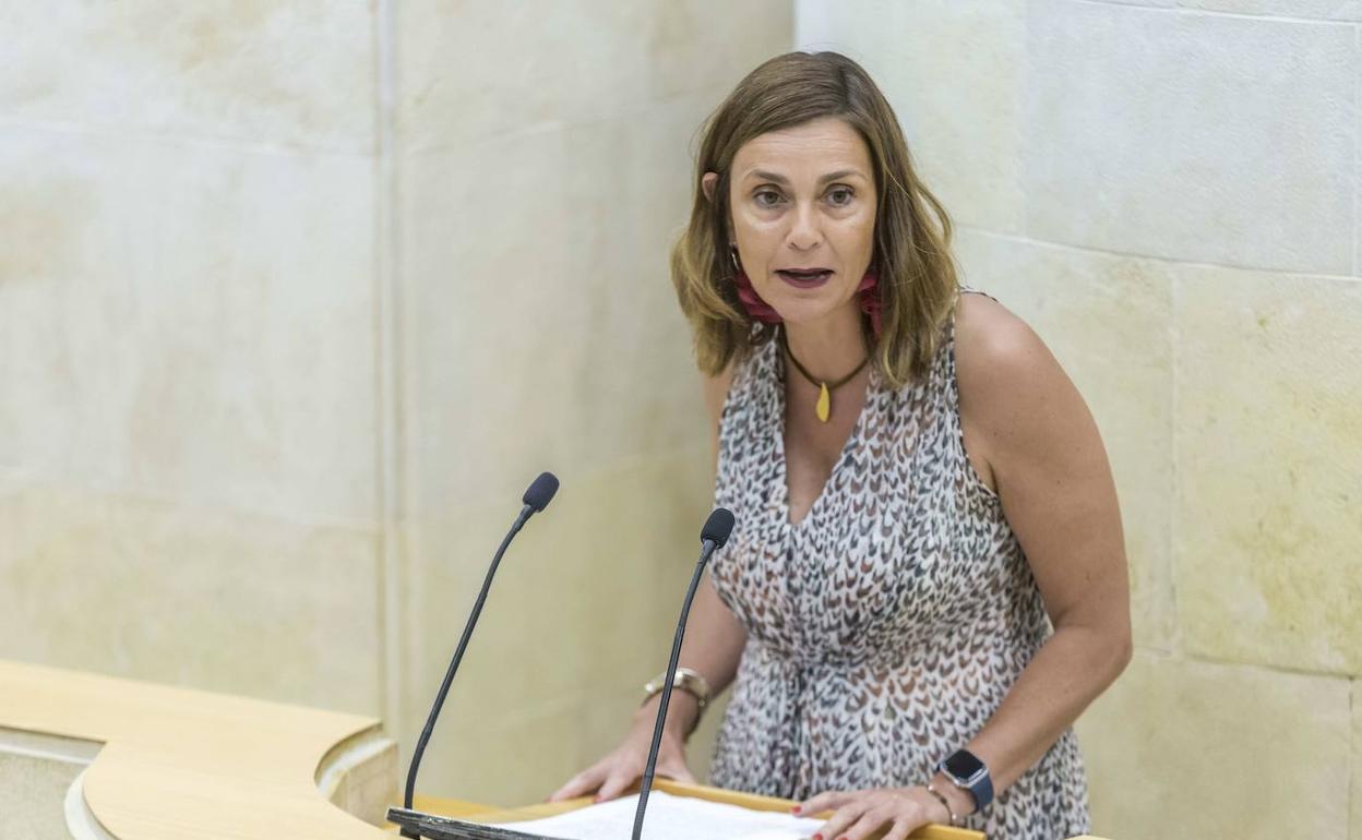 Paula Fernandez, consejera de de Presidencia, Interior, Justicia y Acción Exterior del Gobierno de Cantabria.