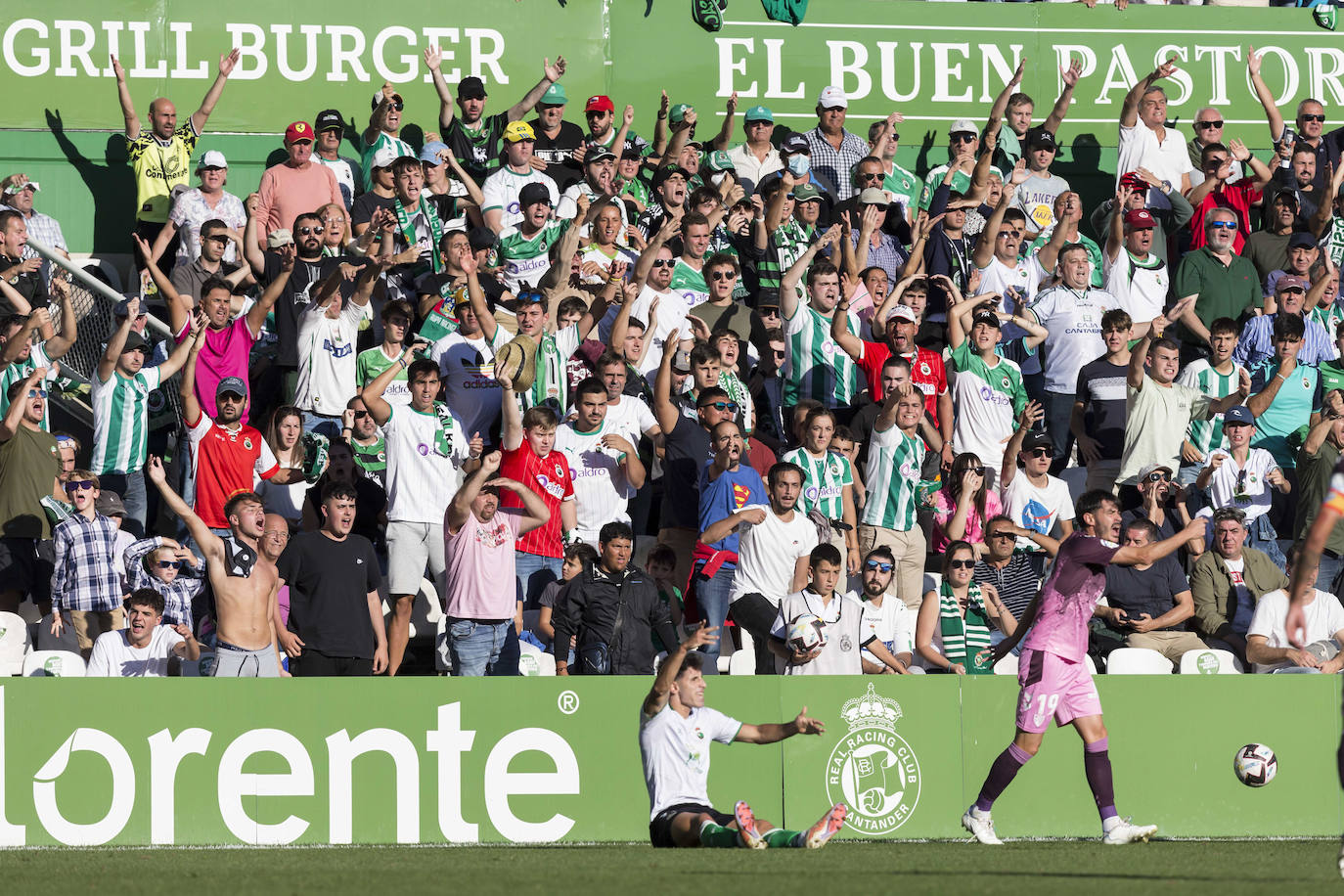 Fotos: Las mejores imágenes del Racing-Málaga