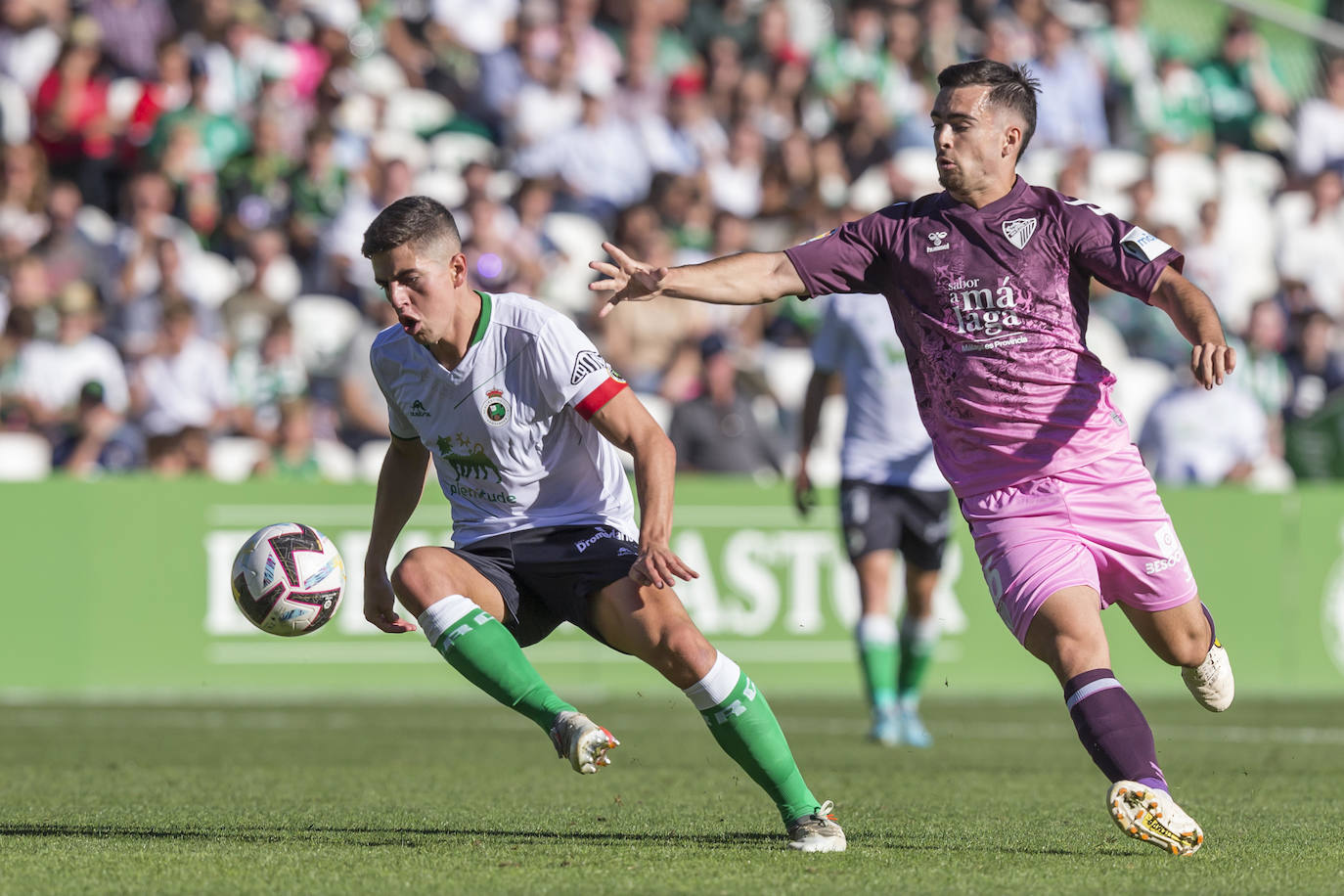 Fotos: Las mejores imágenes del Racing-Málaga