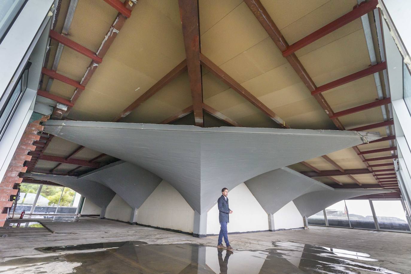 Fotos: Visita a las obras del Museo Marítimo