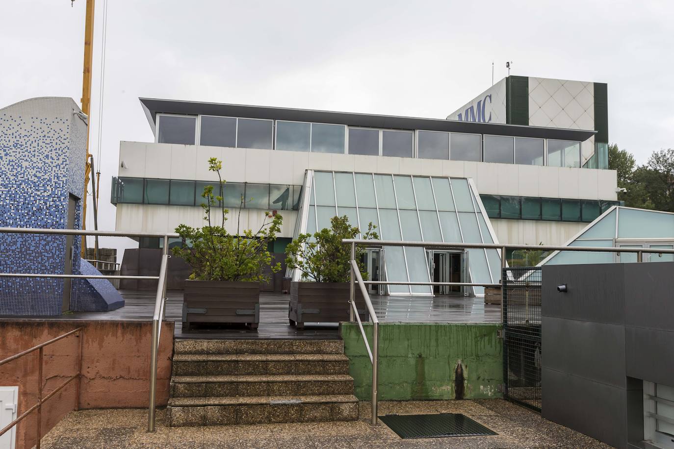 Fotos: Visita a las obras del Museo Marítimo