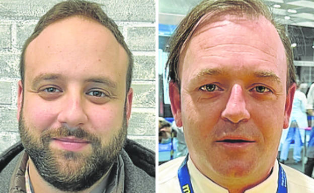 Nacho Gutiérrez y Rubén Abascal.