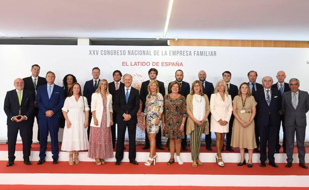 Empresarios cántabros desplazados a Cáceres.