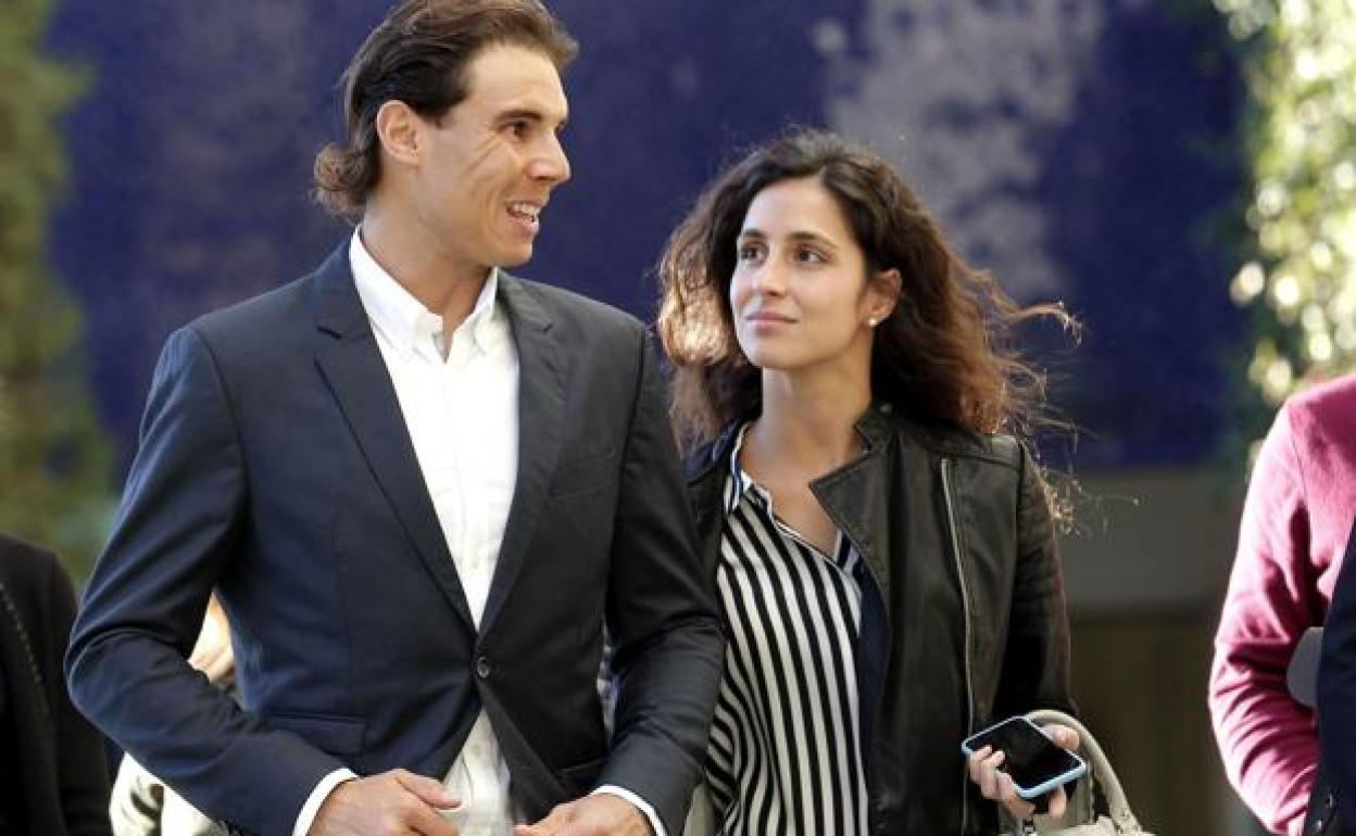 Rafa Nadal y su mujer, Xisca Perelló, en una imagen de archivo.