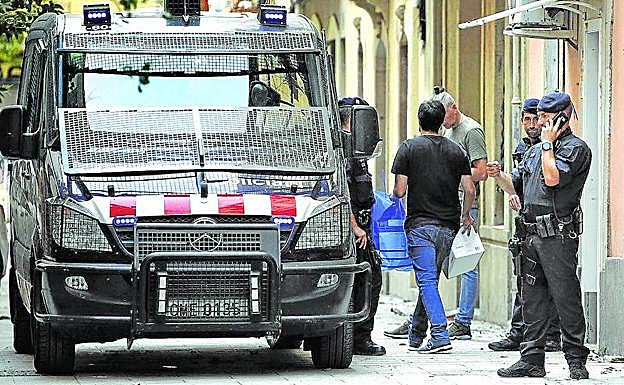 Redada de los Mossos. 