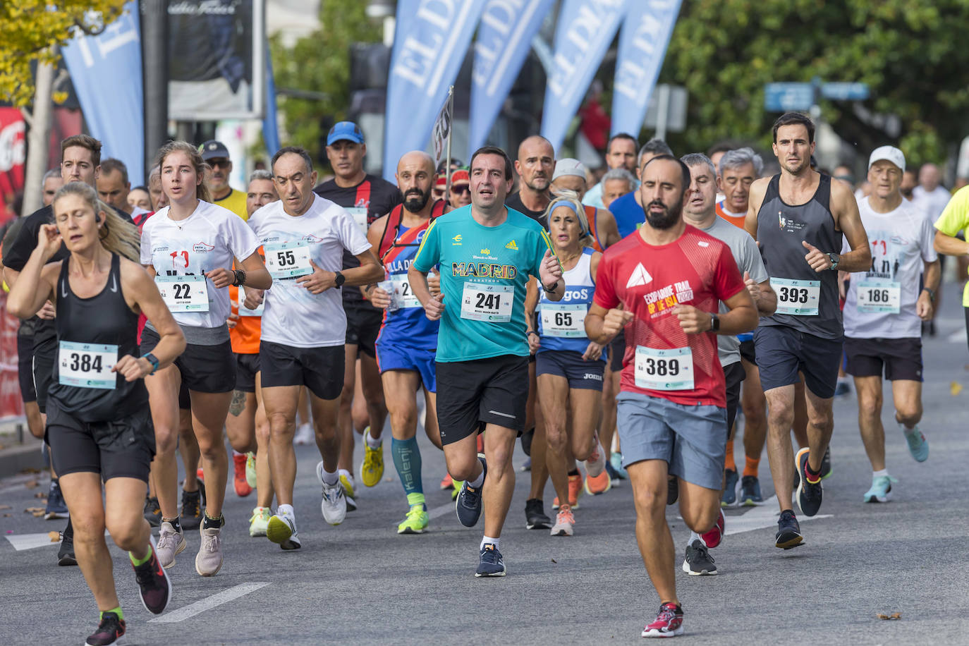 Fotos: Cerca de 500 participantes en los 10 kilómetros de Santander