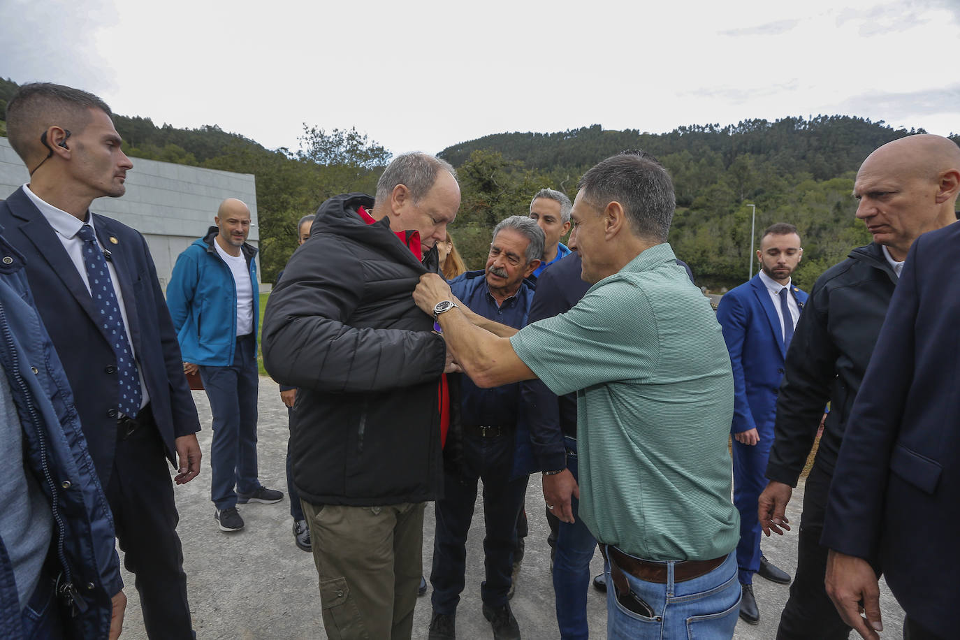 Fotos: Alberto II de Mónaco, en Puente Viesgo