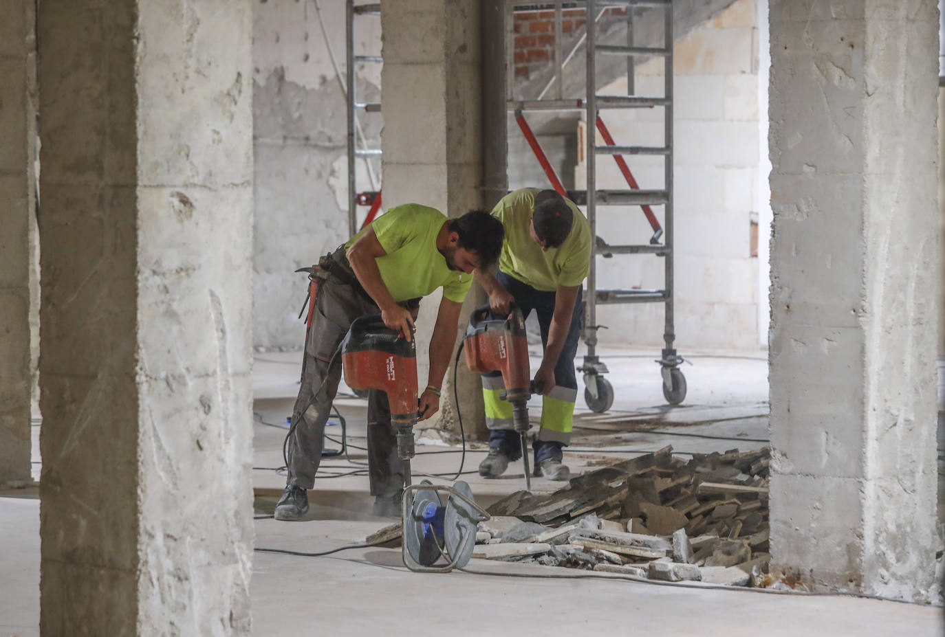 Fotos: Obras en el Mercado de Puertochico