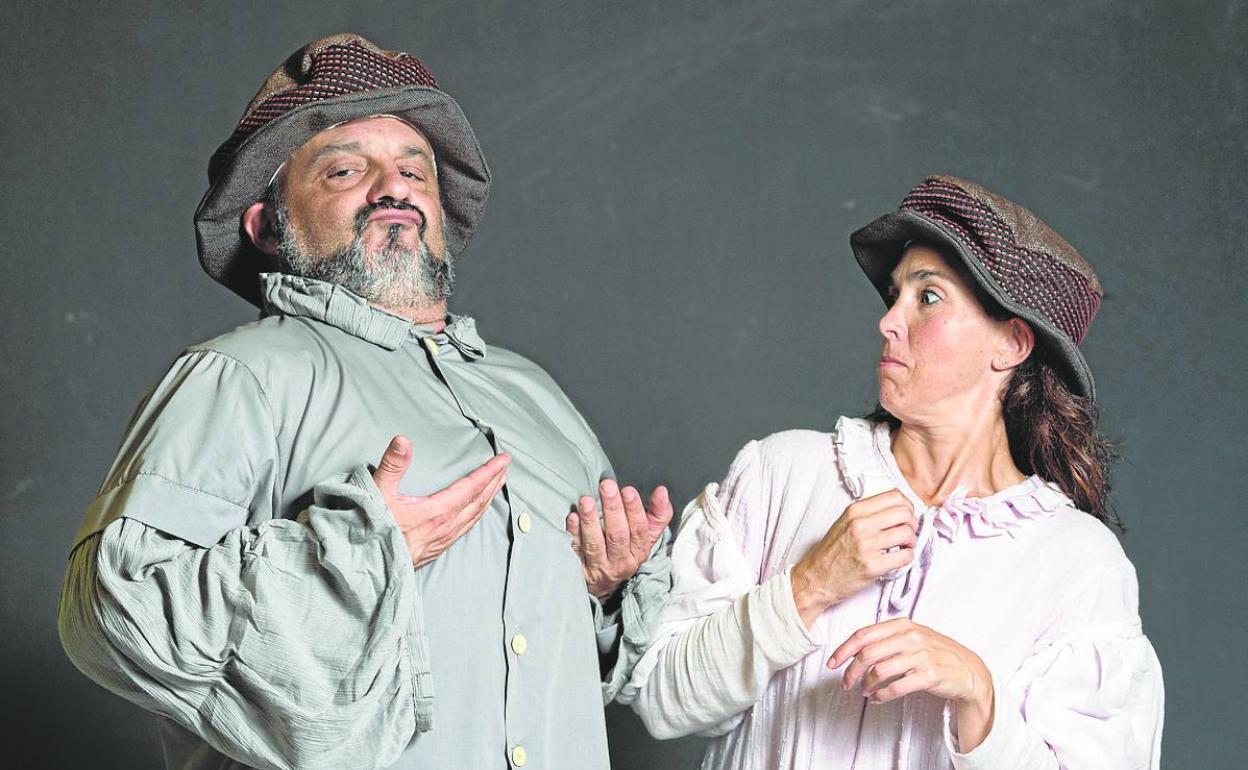 Sandro Cordero y Laura Orduña, artífices de 'En verso'. 