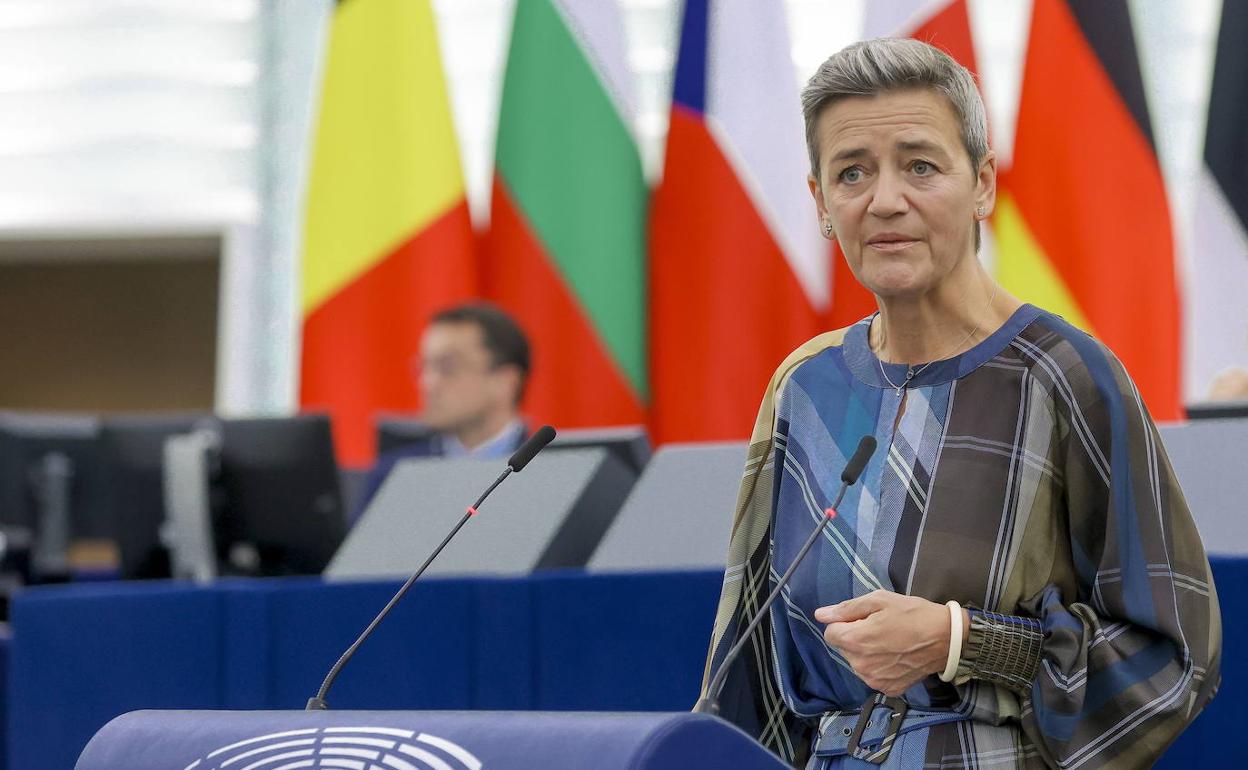 La responsable de Competencia, Margrethe Vestager.