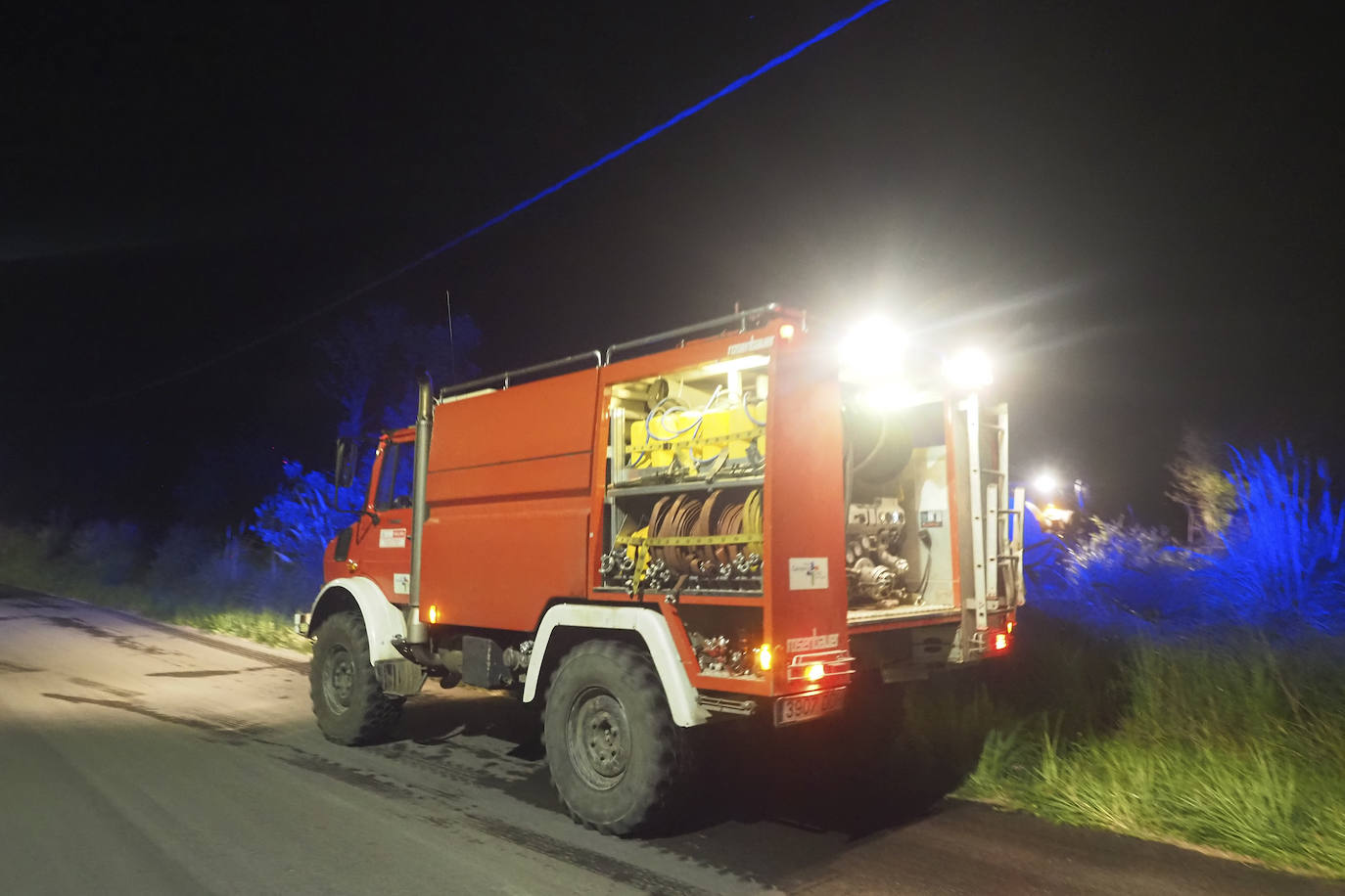 Fotos: Imágenes del incendio en Loredo