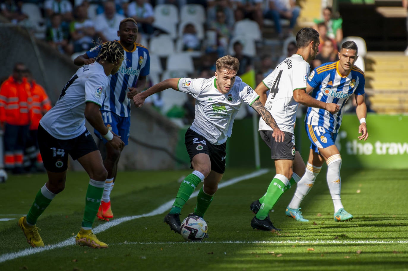 Fotos: Imágenes del Racing-Ponferradina