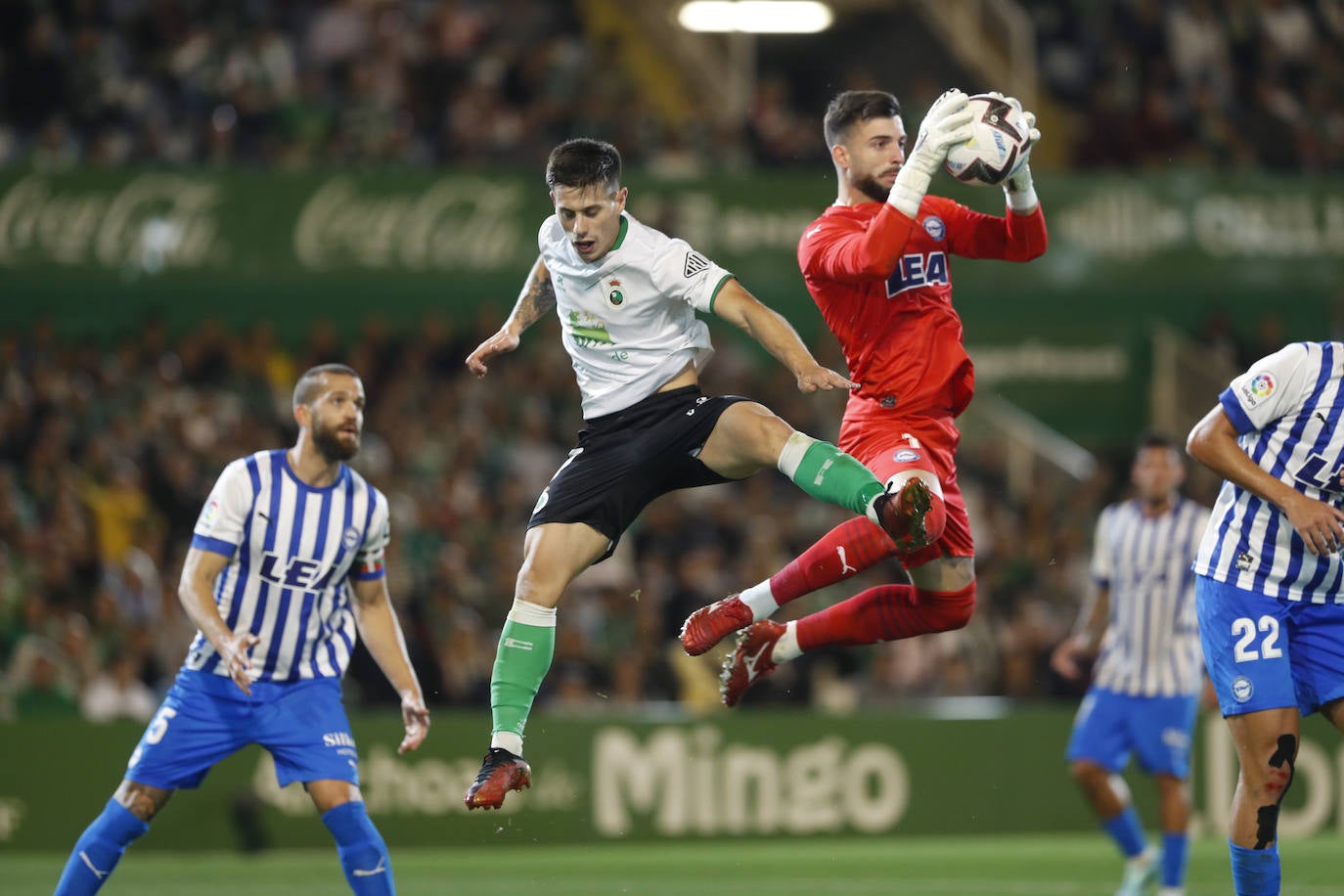 Fotos: El Racing-Alavés, en imágenes